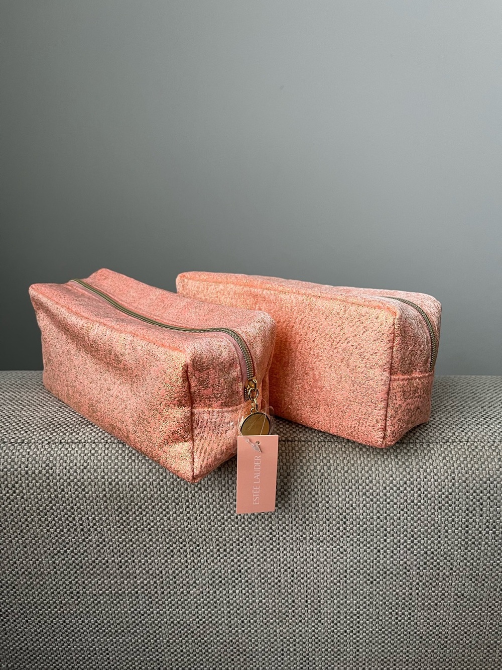 2/8$ Estee Lauder Cosmetic Pouch Duo